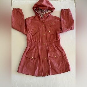 DKNY Chic Rose Hooded Coat